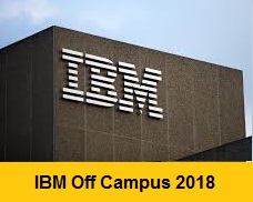 IBM Off Campus 2018