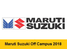 Maruti Suzuki Off Campus 2018