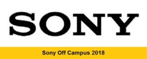 Sony Off Campus 2018