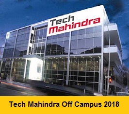 Tech Mahindra Off Campus 2018