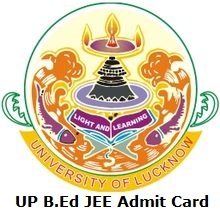 UP B.Ed JEE Admit Card