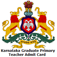 Karnataka Graduate Primary Teacher Admit Card
