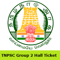 TNPSC Group 2 Hall Ticket
