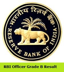 RBI Officer Grade B Result