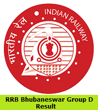 RRB Bhubaneswar Group D Result