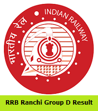 RRB Ranchi Group D Result