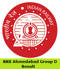 RRB Ahmedabad Group D Result