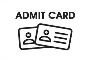 VMMC SJH Nursing Officer Admit Card