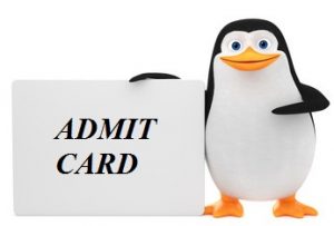 NMMC Admit Card
