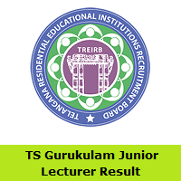 TS Gurukulam Junior Lecturer Result