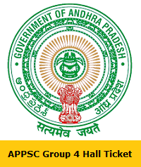 APPSC Group 4 Hall Ticket