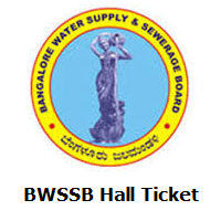 BWSSB Hall Ticket