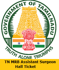 TN MRB Assistant Surgeon Hall Ticket