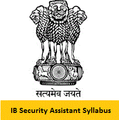 IB Security Assistant Syllabus