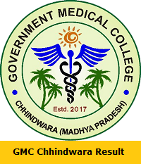 GMC Chhindwara Result