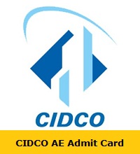 CIDCO AE Admit Card