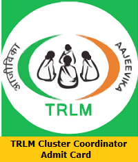 TRLM Cluster Coordinator Admit Card