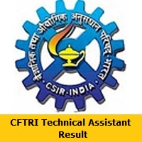 CFTRI Technical Assistant Result