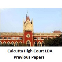 Calcutta High Court LDA Previous Papers