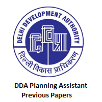 DDA Planning Assistant Previous Papers