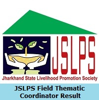 JSLPS Field Thematic Coordinator Result