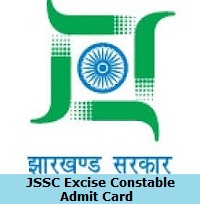 JSSC Excise Constable Admit Card