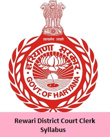 Rewari District Court Clerk Syllabus