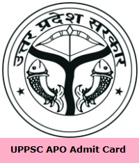 UPPSC APO Admit Card