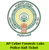 AP Cyber Forensic Labs Police Hall Ticket