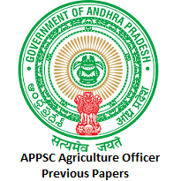 APPSC Agriculture Officer Previous Papers