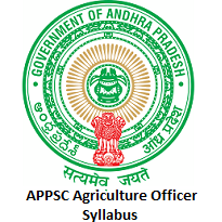 APPSC Agriculture Officer Syllabus