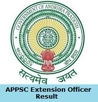 APPSC Extension Officer Result