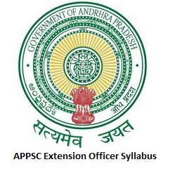 APPSC Extension Officer Syllabus