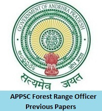 APPSC Forest Range Officer Previous Papers