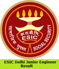 ESIC Delhi Junior Engineer Result
