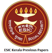 ESIC Kerala Previous Papers