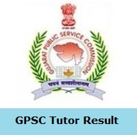 GPSC Tutor Result