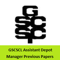 GSCSCL Assistant Depot Manager Previous Papers