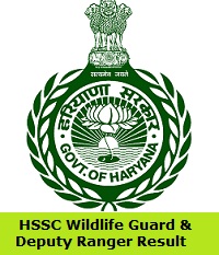 HSSC Wildlife Guard & Deputy Ranger Result