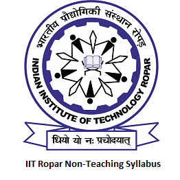IIT Ropar Non-Teaching Syllabus