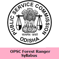 OPSC Forest Ranger Syllabus