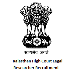 Rajasthan High Court Legal Researcher Recruitment