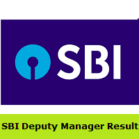 SBI Deputy Manager ResultSBI Deputy Manager Result