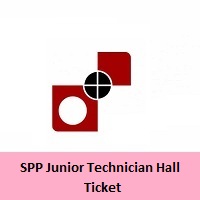 SPP Junior Technician Hall Ticket