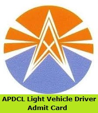 APDCL Light Vehicle Driver Admit Card