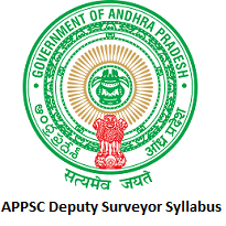 APPSC Deputy Surveyor Syllabus