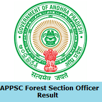 APPSC Forest Section Officer Result 