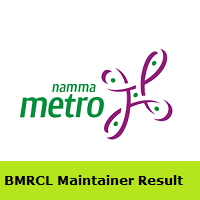 BMRCL Maintainer Result