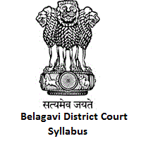 Belagavi District Court Syllabus