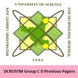 DCRUSTM Group C D Previous Papers